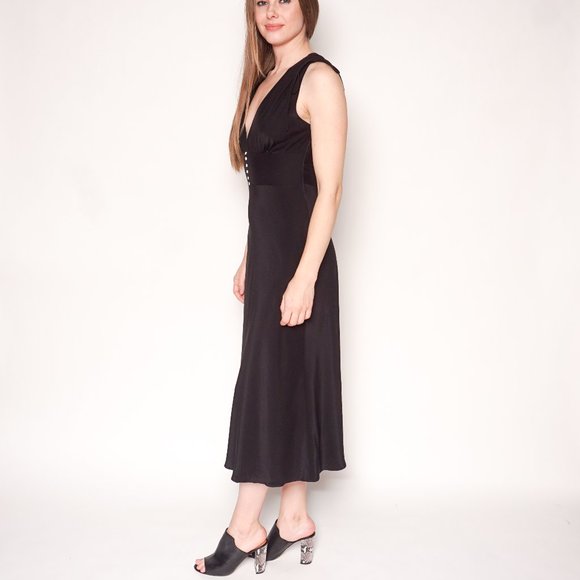 AMANDA UPRICHARD Silk Belvedere Midi Dress NWT - Picture 6 of 7